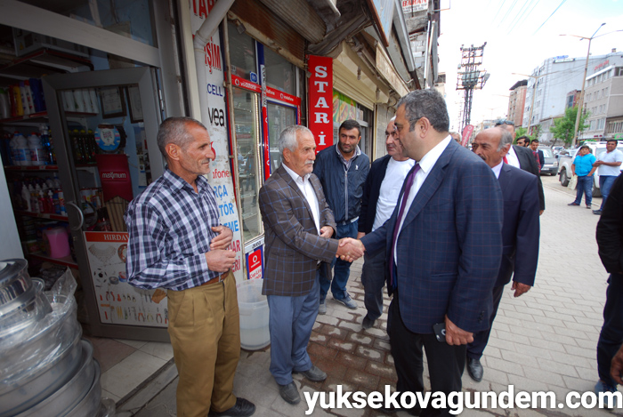 CHP Milletvekili Tanrıkulu Yüksekova'da incelemelerde bulundu 32