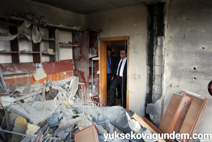 CHP Milletvekili Tanrıkulu Yüksekova'da incelemelerde bulundu 42