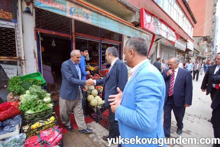 CHP Milletvekili Tanrıkulu Yüksekova'da incelemelerde bulundu 9