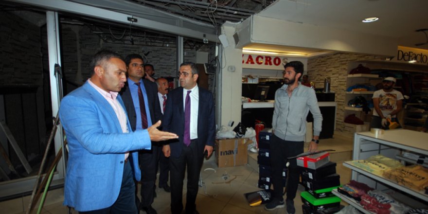 CHP Milletvekili Tanrıkulu Yüksekova'da incelemelerde bulundu