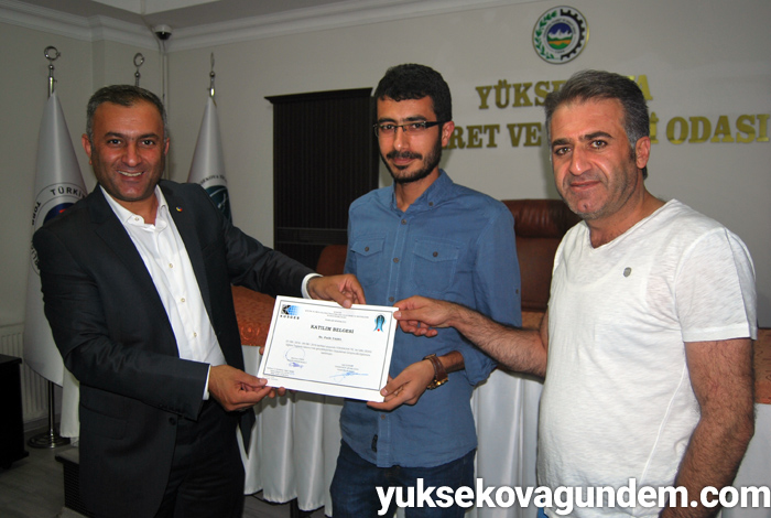 YÜTSO girişimcilik sertifikalarını dağıttı. 4