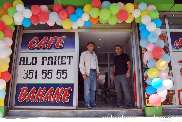 Yüksekova'da Yeni Cafe Bahane hizmete açıldı 19