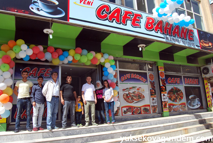 Yüksekova'da Yeni Cafe Bahane hizmete açıldı 6