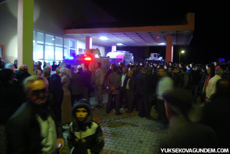 Yüksekova'da kaza: 4 ölü, 11 yaralı 11