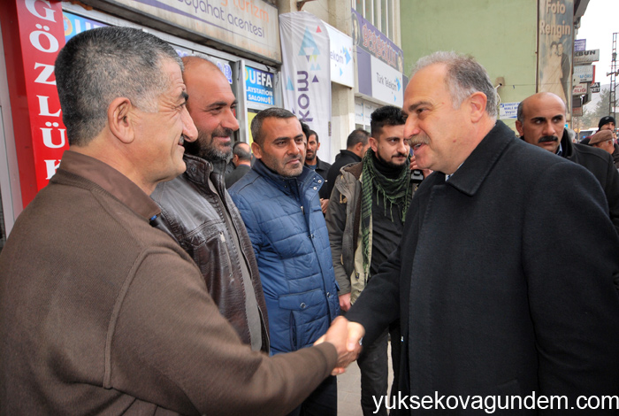 CHP heyeti Yüksekova'da 13