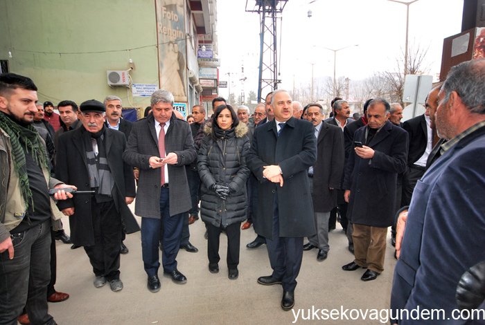 CHP heyeti Yüksekova'da 14