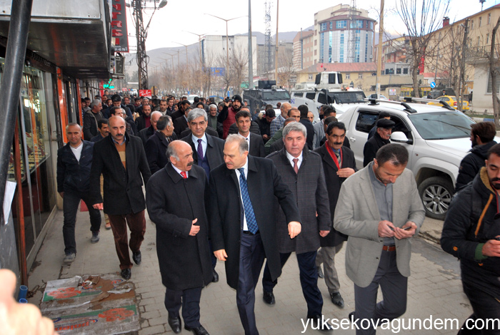 CHP heyeti Yüksekova'da 6