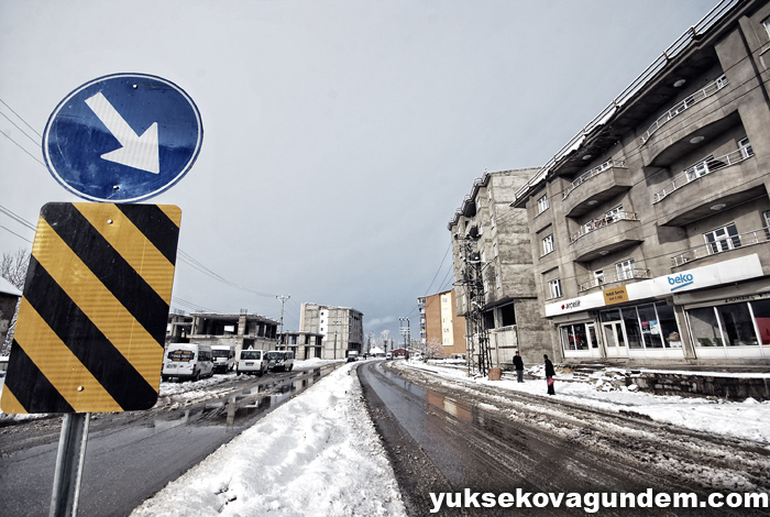 Yüksekova'da Kar Yağışı 15
