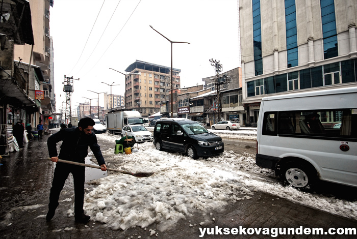 Yüksekova'da Kar Yağışı 16