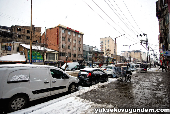 Yüksekova'da Kar Yağışı 17