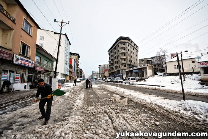Yüksekova'da Kar Yağışı 2