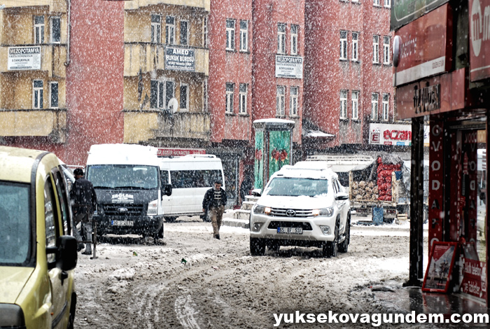 Yüksekova'da Kar Yağışı 22
