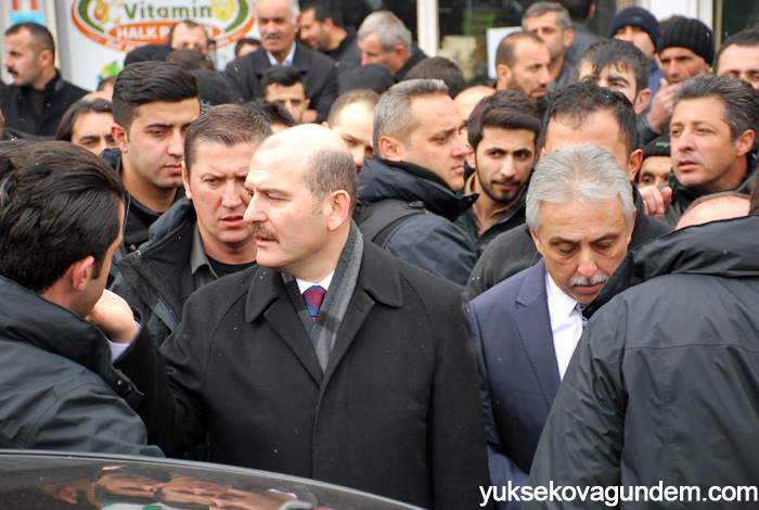 İçişleri Bakanı Soylu Yüksekova'da 12