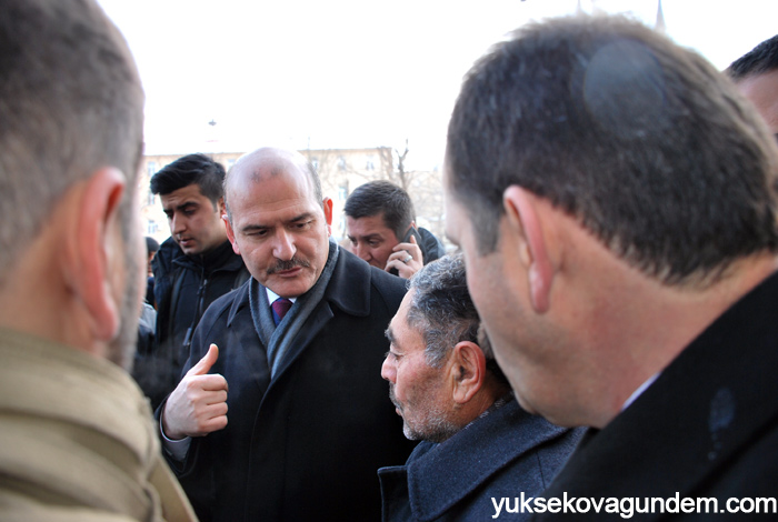 İçişleri Bakanı Soylu Yüksekova'da 13