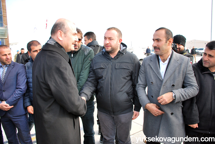 İçişleri Bakanı Soylu Yüksekova'da 16