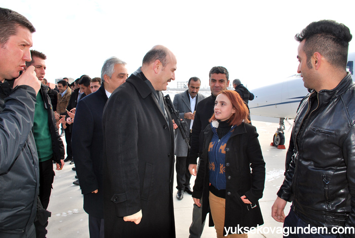 İçişleri Bakanı Soylu Yüksekova'da 20