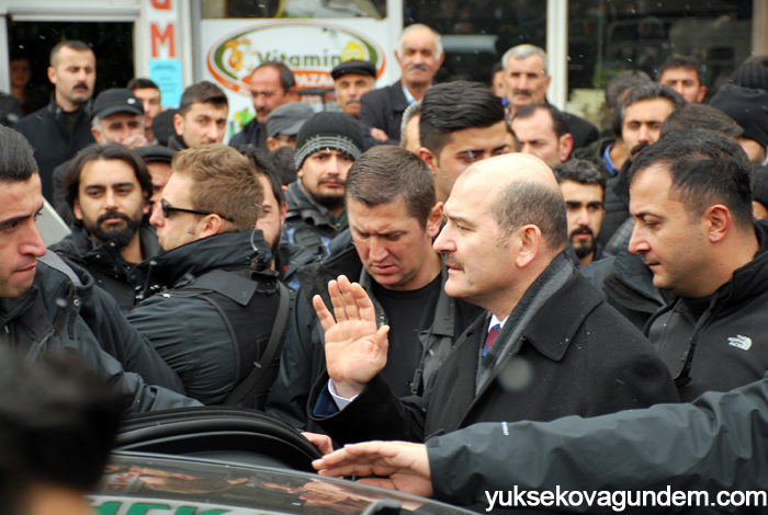 İçişleri Bakanı Soylu Yüksekova'da 7