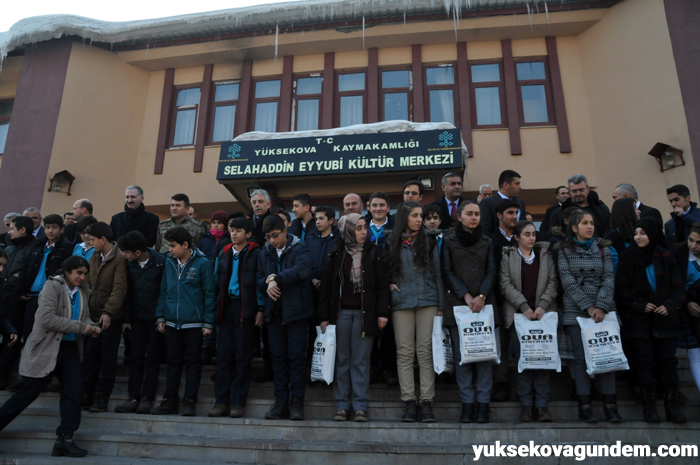 Yüksekova'da öğrencilere kitap yardımı yapıldı 25
