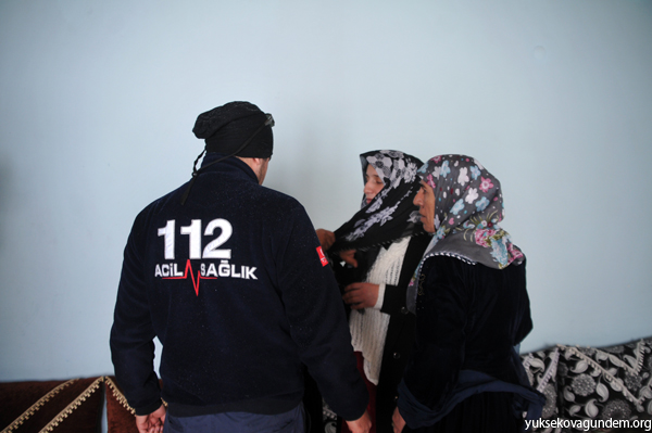 Yüksekova'da 5 saat süren hasta kurtarma operasyonu 16
