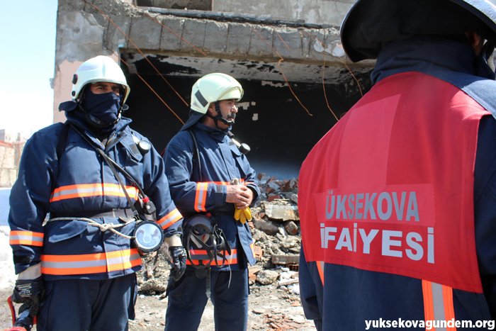 Yüksekova'da ki tatbikat gerçeğini aratmadı 22