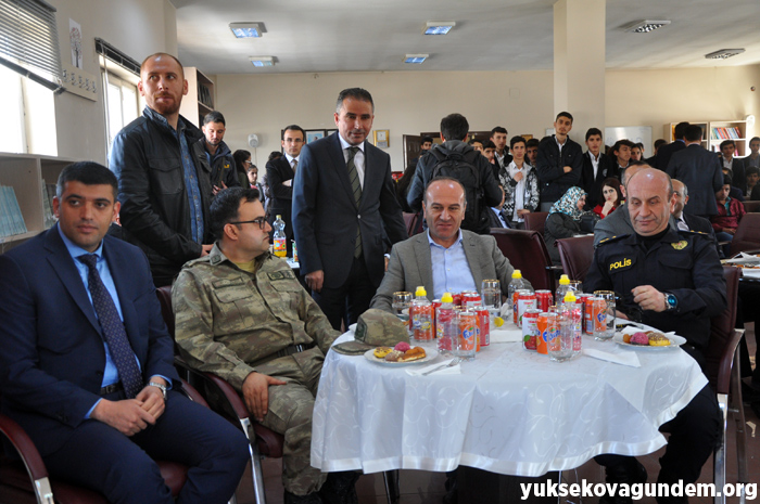 Yüksekova'da kütüphaneler haftası kutlandı 12
