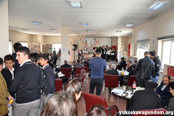 Yüksekova'da kütüphaneler haftası kutlandı 14