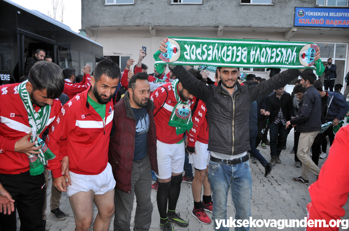 Yüksekova Belediyespor 'BAL' gibi şampiyon 7