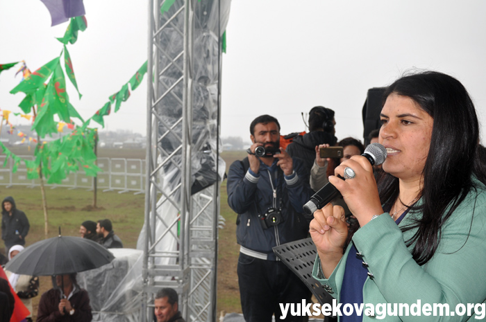 HDP ve DBP'den Yüksekova'da 'Hayır' mitingi 19