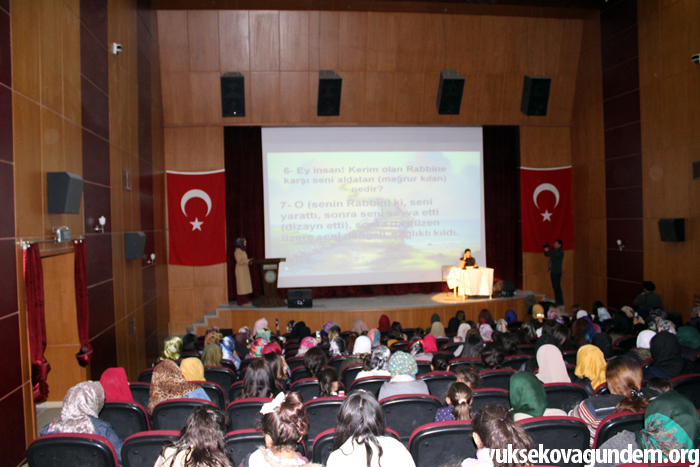 Yüksekova Aile Destek Merkezi mevlid programı düzenledi 8
