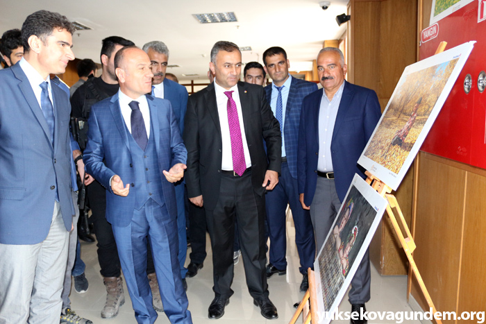 Yüksekova'da resim sergisi ve sertifika töreni 5