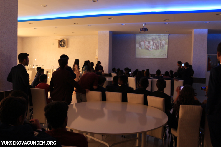 Yüksekova Mesleki ve Teknik Anadolu Lisesi'nin mezuniyet gecesi 46