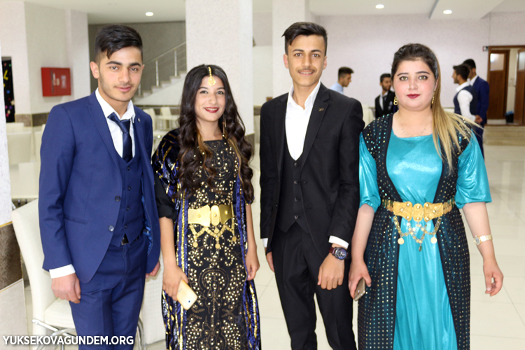 Yüksekova Mesleki ve Teknik Anadolu Lisesi'nin mezuniyet gecesi 5