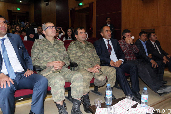 Yüksekova'da resim sergisi ve mezuniyet töreni 5
