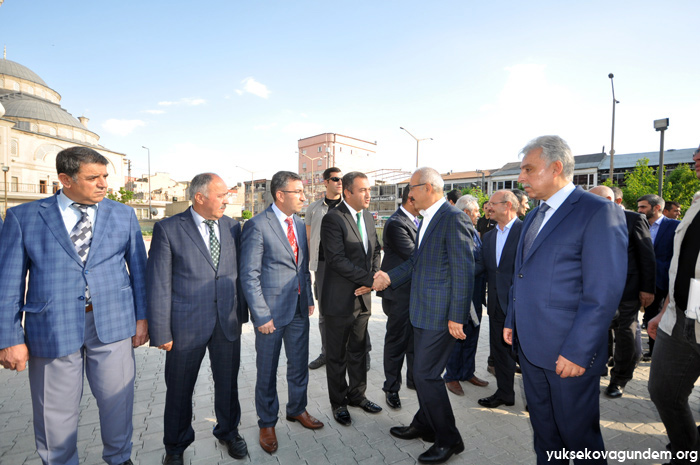 Kalkınma Bakanı Elvan, Yüksekova’da 14