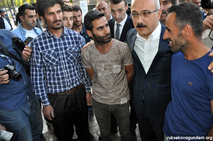 Kalkınma Bakanı Elvan, Yüksekova’da 18