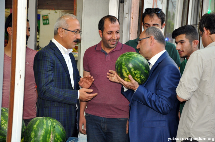 Kalkınma Bakanı Elvan, Yüksekova’da 21