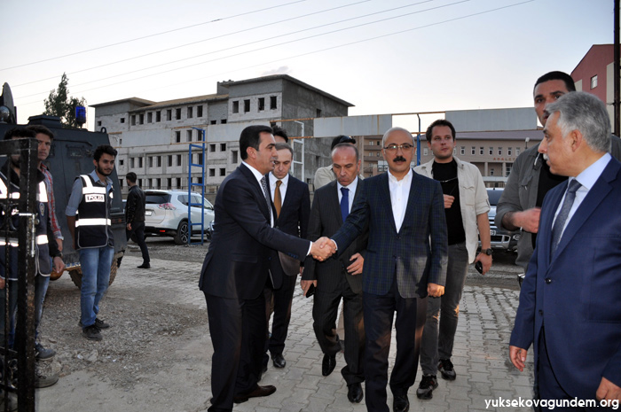 Kalkınma Bakanı Elvan, Yüksekova’da 23