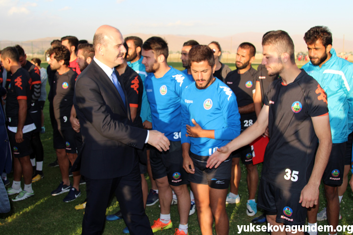 Bakanlar Soylu ve Bak, Yüksekova'da açılış törenine katıldı 19