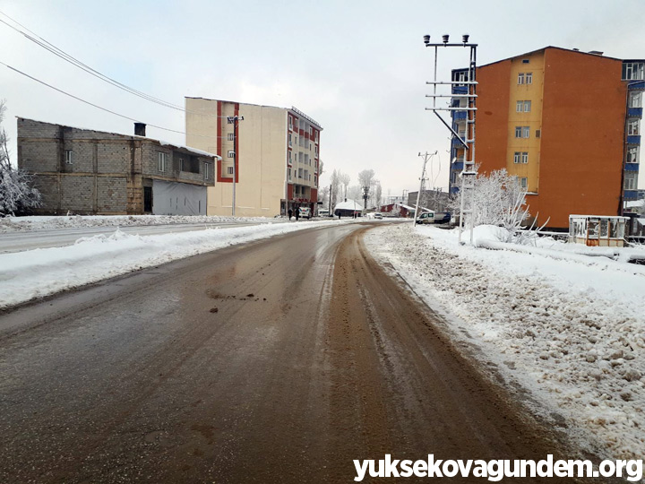 Yüksekova'da Kar Yağışı 16