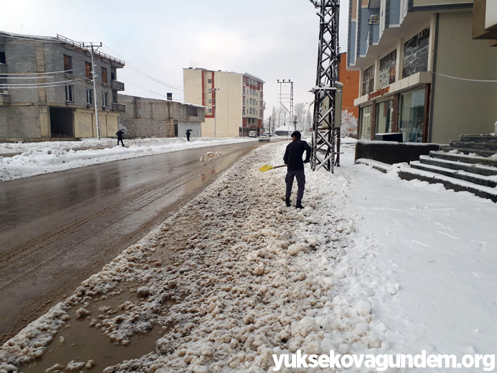 Yüksekova'da Kar Yağışı 17