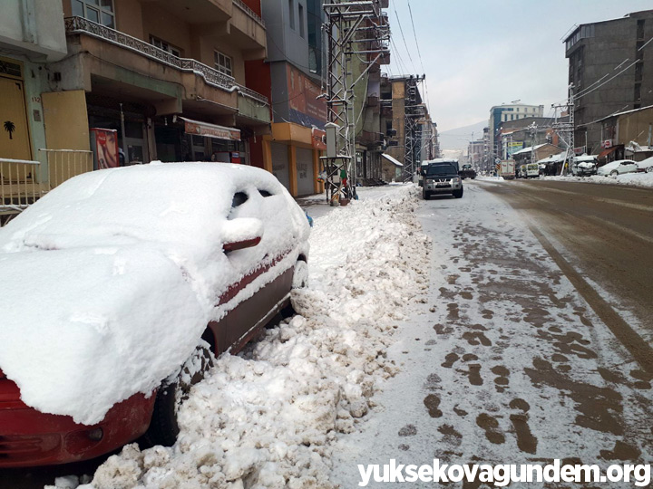 Yüksekova'da Kar Yağışı 3