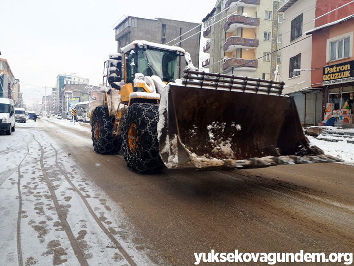 Yüksekova'da Kar Yağışı 6