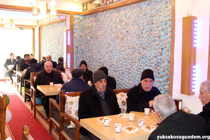 Yüksekova'da Yeşilçam konağı cafe ve pastane hizmete açıldı 13