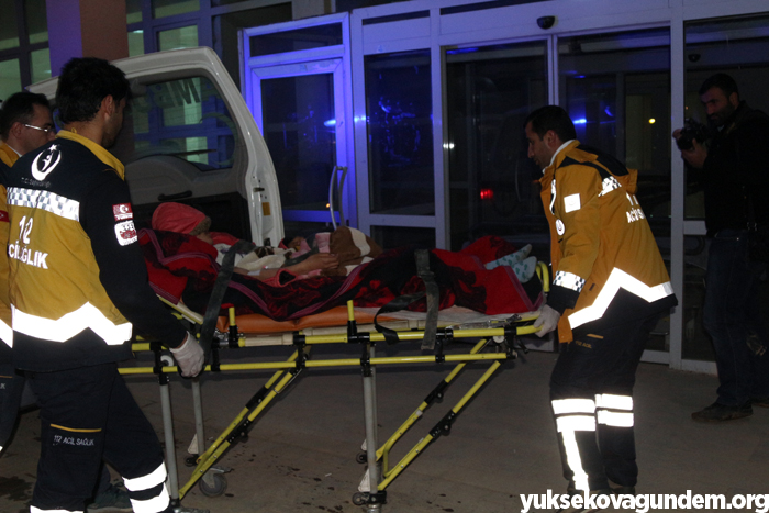 3 kilometre battaniye ile taşınarak ambulansa ulaştırıldı 12