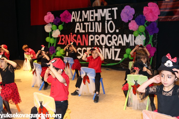 Yüksekova'da 23 Nisan kutlamaları 13