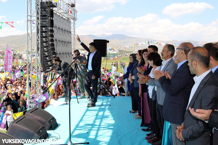 HDP Yüksekova'da miting düzenledi 18