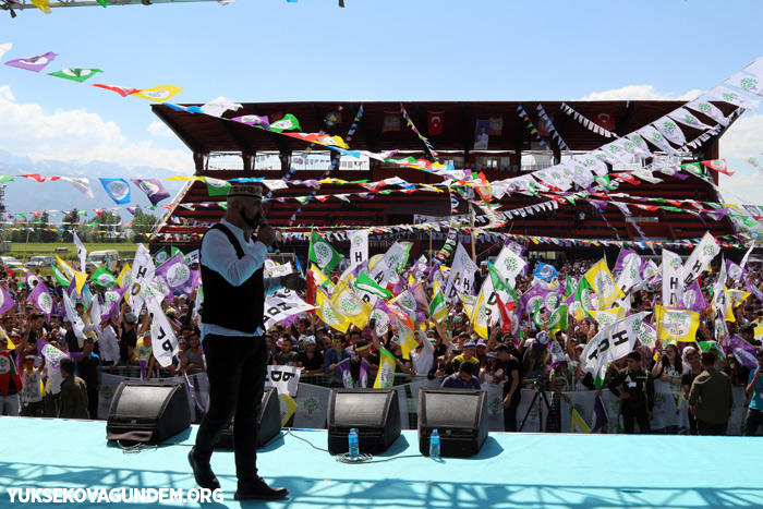 HDP Yüksekova'da miting düzenledi 22