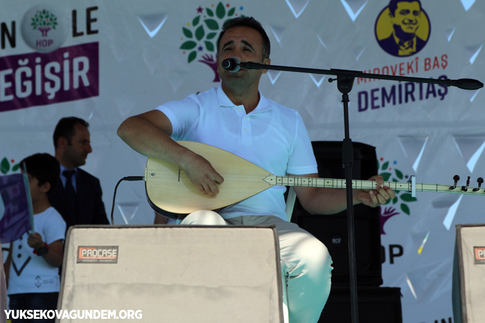 HDP Yüksekova'da miting düzenledi 26