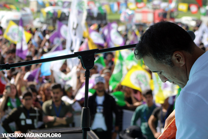 HDP Yüksekova'da miting düzenledi 30