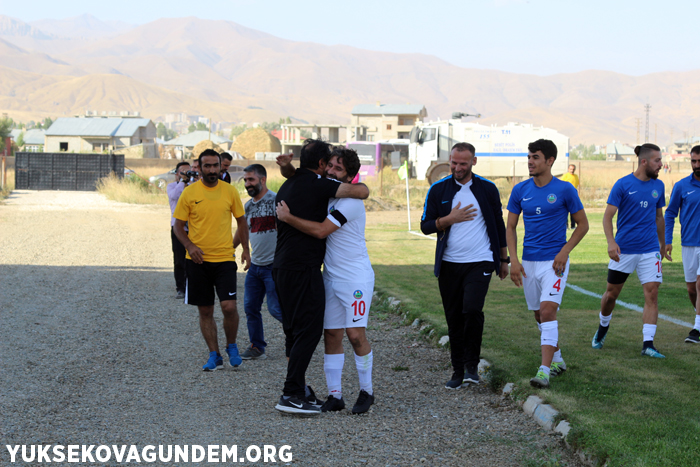 Yüksekova Belediyespor, 2 golle tur atlamayı başardı 20